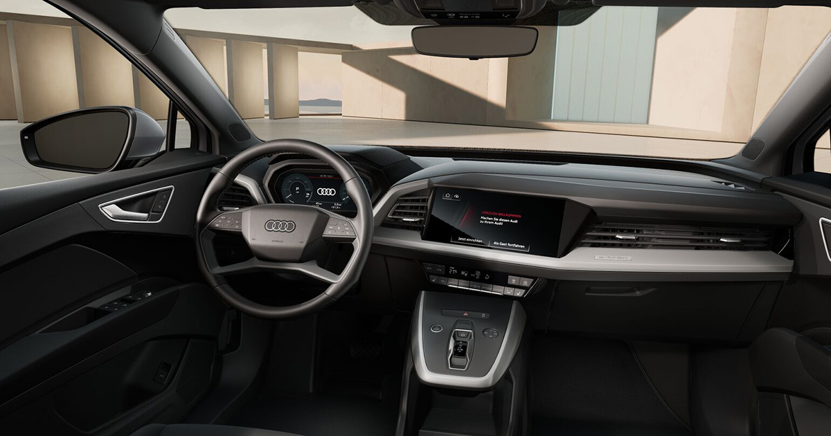 Innenraum des Audi Q4 e-tron