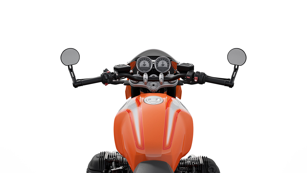 Rückansicht der BMW R 12 S Rückansicht der BMW R 12 S