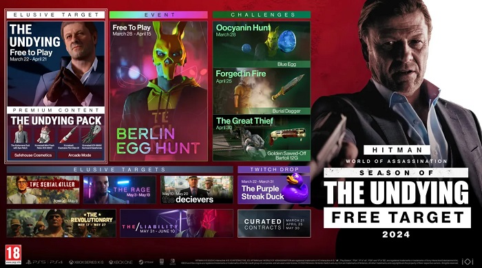 Studio IO Interactive hat den Plan für weitere Updates und Events für Hitman World of Assassination enthüllt-2 Studio IO Interactive hat den Plan für weitere Updates und Events für Hitman World of Assassination enthüllt-2