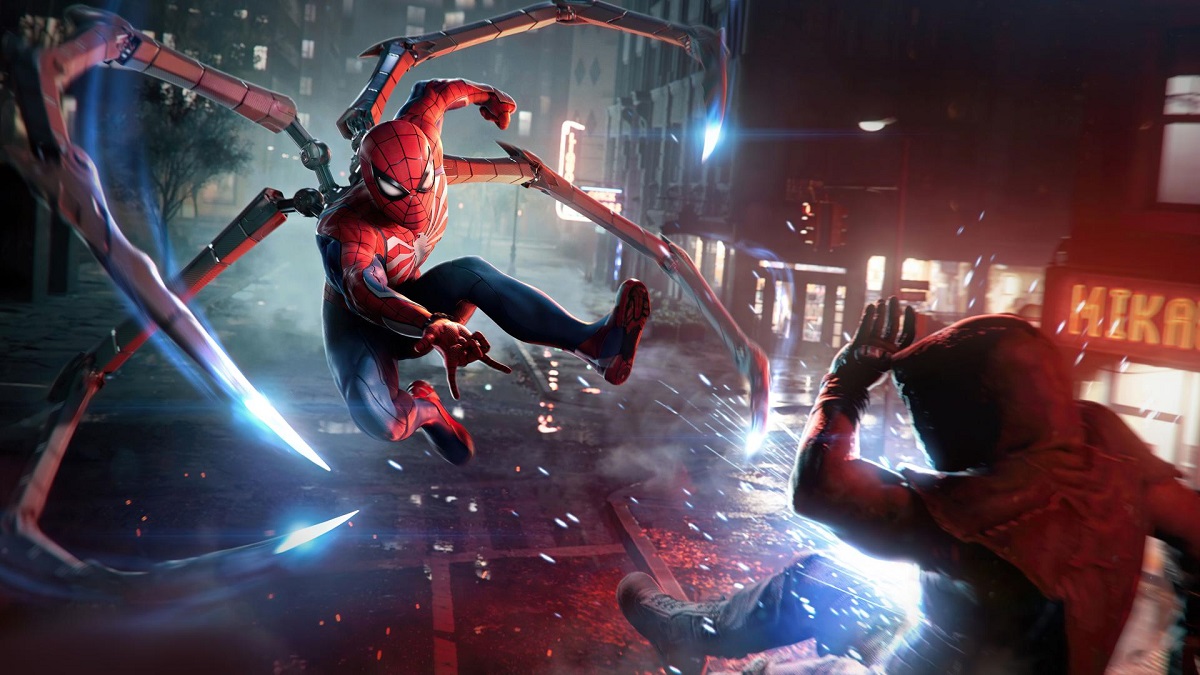 Atemberaubend detaillierte Panoramabilder von New York City auf neuen Screenshots des Actionspiels Marvel's Spider-Man 2 von Insomniac Games Atemberaubend detaillierte Panoramabilder von New York City auf neuen Screenshots des Actionspiels Marvel's Spider-Man 2 von Insomniac Games
