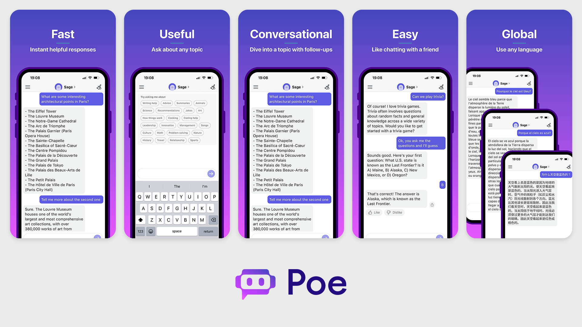 Poe von Quora erweitert die Möglichkeiten der Plattform mit Multibot-Chat und Unternehmenslösungen Poe von Quora erweitert die Möglichkeiten der Plattform mit Multibot-Chat und Unternehmenslösungen
