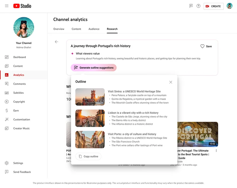 YouTube kündigte neue KI-gestützte Tools für Kreative an, darunter generative Hintergründe und automatische Synchronisation-2