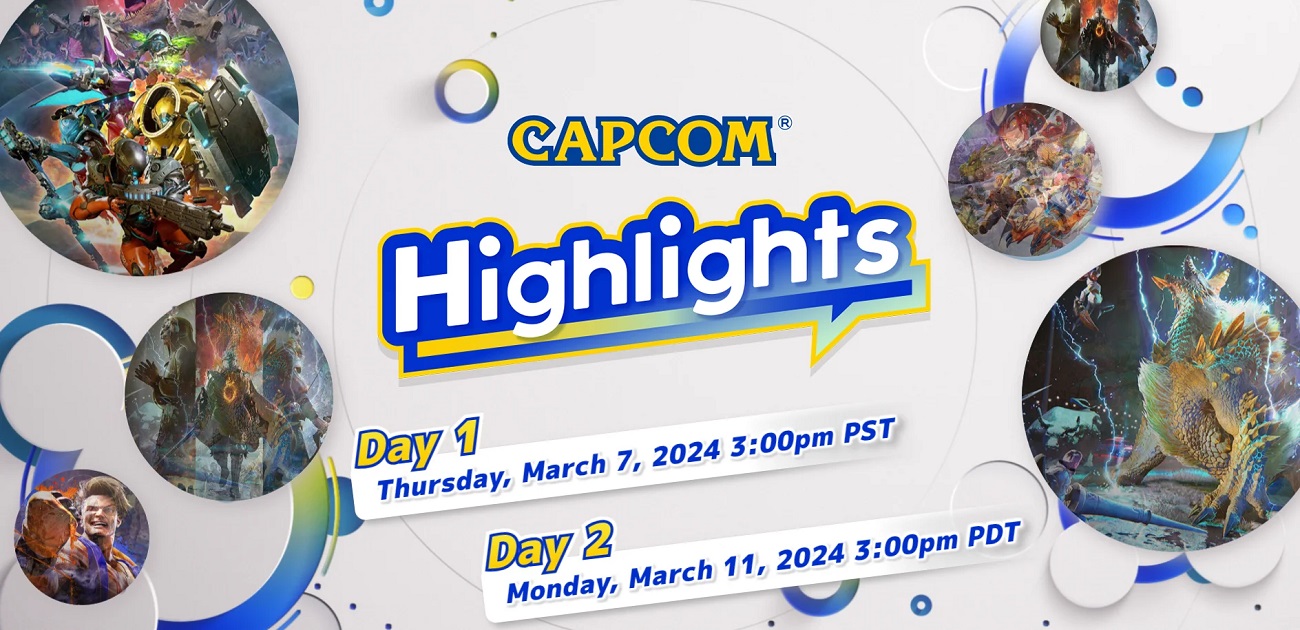 Capcom hat seine eigene Präsentation angekündigt, die am 8. und 12. März stattfinden wird Capcom hat seine eigene Präsentation angekündigt, die am 8. und 12. März stattfinden wird