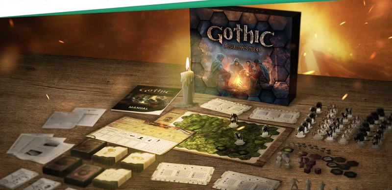 Eine Szene aus Gothic: A Shadow's Quest. Eine Szene aus Gothic: A Shadow's Quest.