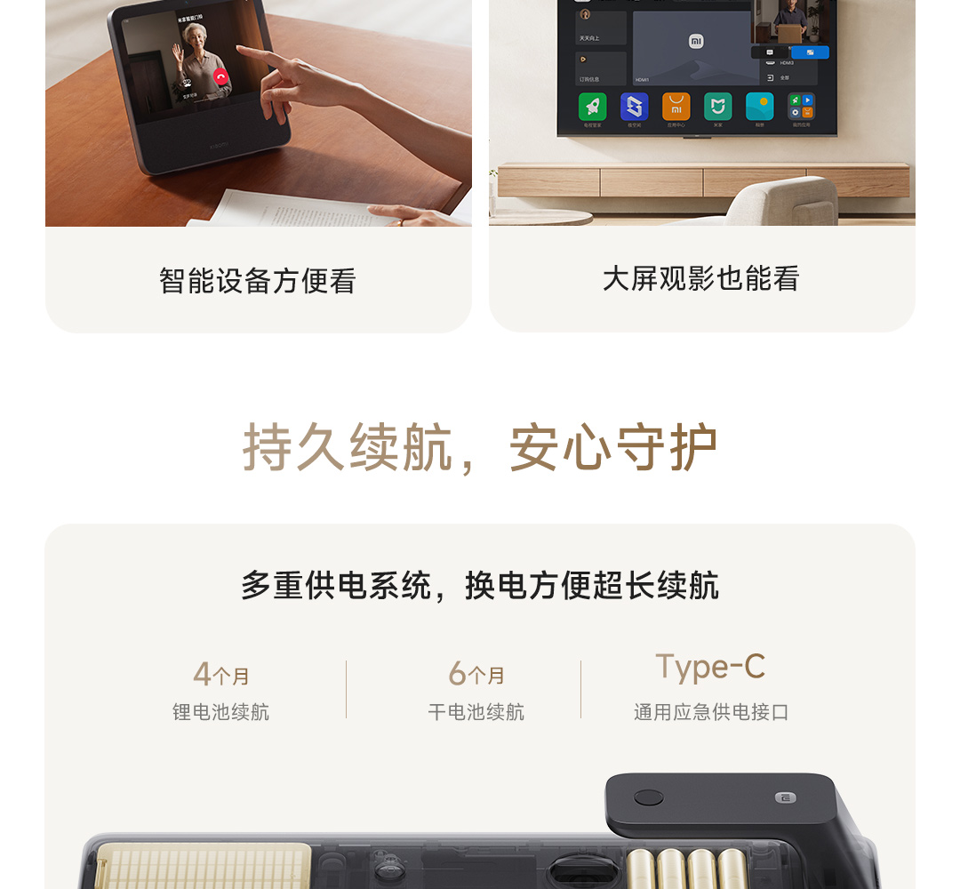 Xiaomi Smart Türschloss 2 Cat Eye Edition