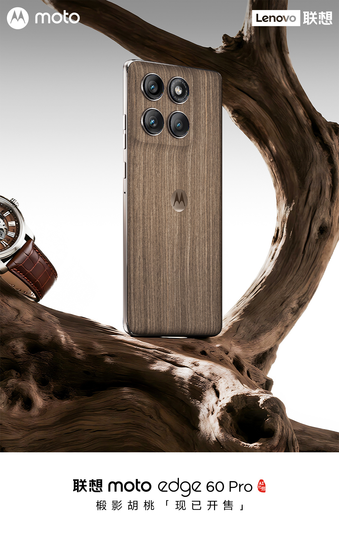 Die Rückseite des Motorola Edge 60 Pro Die Rückseite des Motorola Edge 60 Pro
