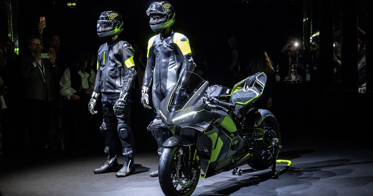 Ducati Panigale V4 Lamborghini-Sportmotorrad mit neuem Design Ducati Panigale V4 Lamborghini-Sportmotorrad mit neuem Design