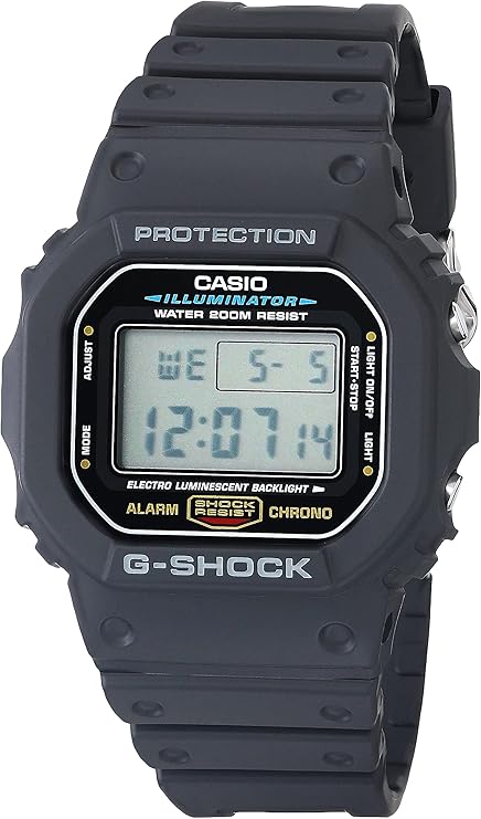 Casio G-Shock DW5600UE aus verschiedenen Blickwinkeln Casio G-Shock DW5600UE aus verschiedenen Blickwinkeln