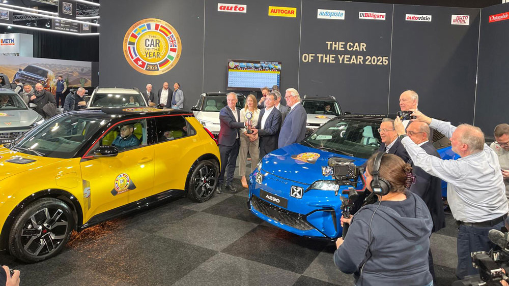 Renault 5 E-Tech-Preisverleihung in Brüssel