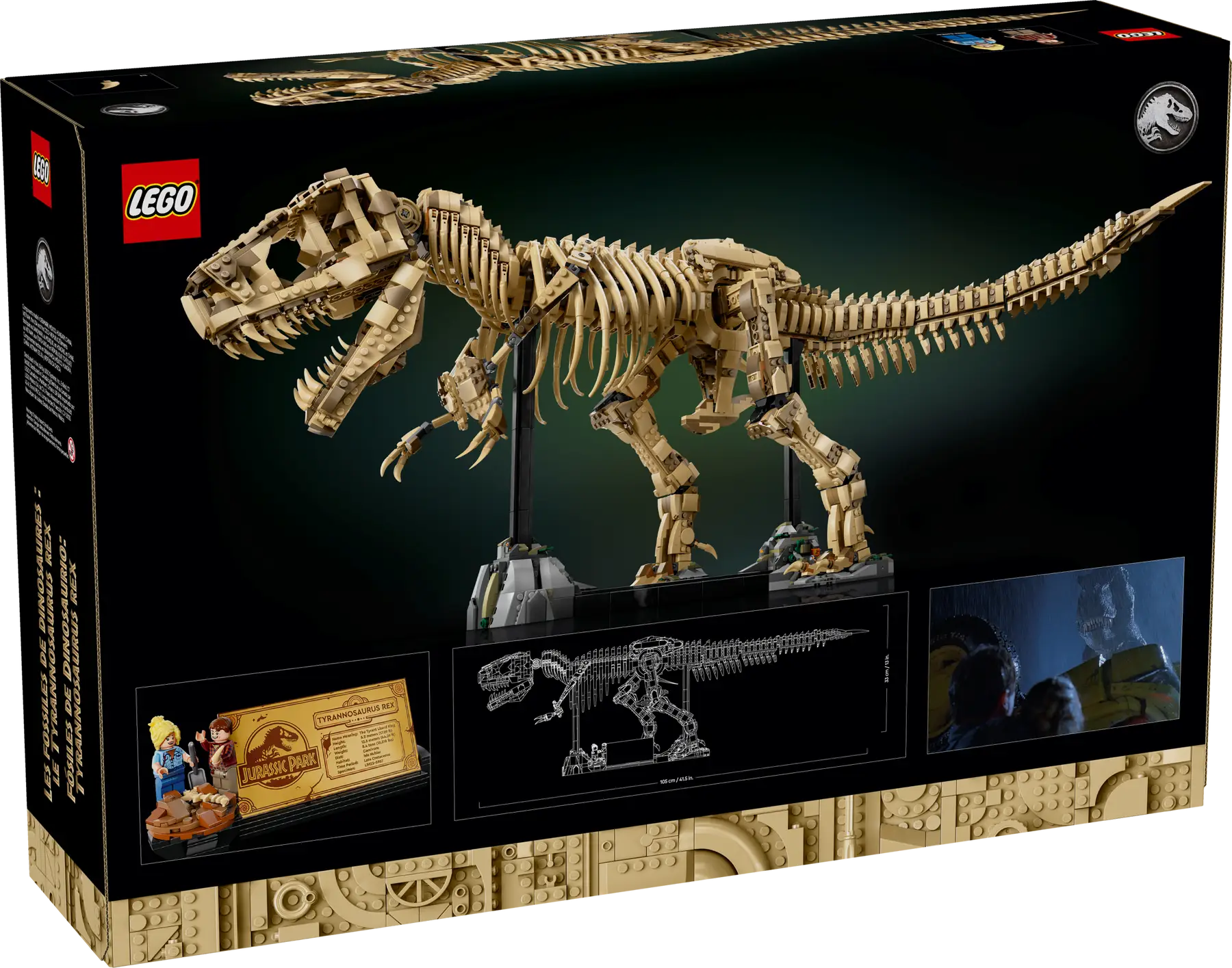 Skelett des T-Rex von LEGO
