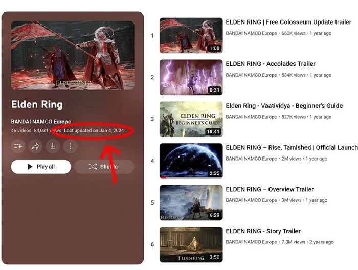 Bandai Namco hat indirekt die bevorstehende Premiere des Trailers zur Erweiterung Shadow of the Erdtree für Elden Ring bestätigt-2 Bandai Namco hat indirekt die bevorstehende Premiere des Trailers zur Erweiterung Shadow of the Erdtree für Elden Ring bestätigt-2