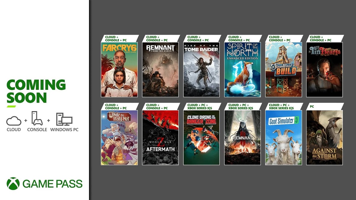 Microsofts coole Auswahl an Spielen: Die Liste der Neuerscheinungen des Game Pass-Dienstes im Dezember ist offiziell enthüllt