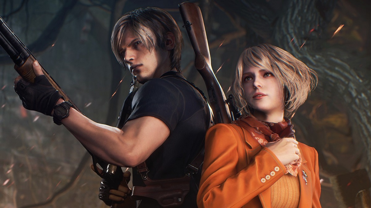 Ein neues Artwork mit den Protagonisten des Resident Evil 4-Remakes ziert das Cover der neuesten Ausgabe des Game Informer-Magazins Ein neues Artwork mit den Protagonisten des Resident Evil 4-Remakes ziert das Cover der neuesten Ausgabe des Game Informer-Magazins
