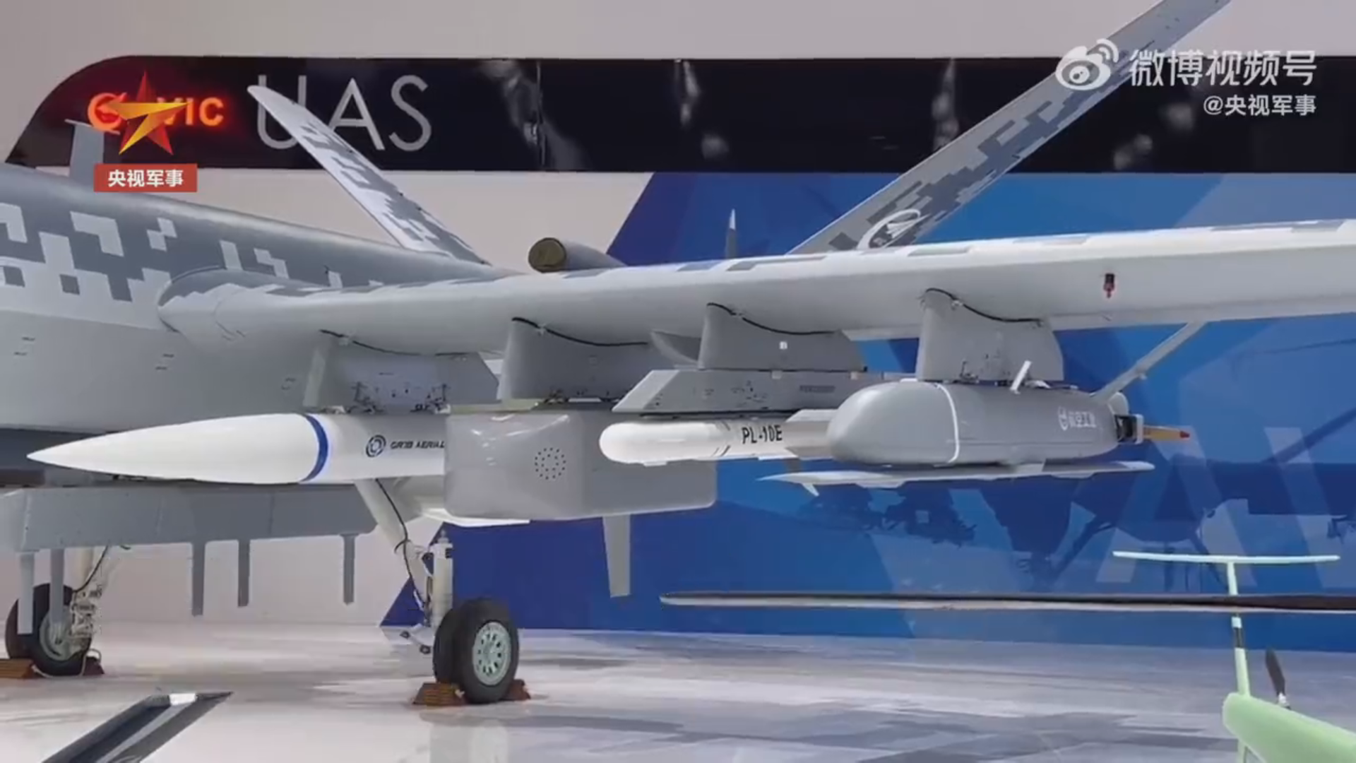 China stellt die Aufklärungsdrohne Wing Loong 3 vor, ein Konkurrent der MQ-9B SkyGuardian, mit einer Reichweite von 10.000 km und PL-10-Raketen-3 China stellt die Aufklärungsdrohne Wing Loong 3 vor, ein Konkurrent der MQ-9B SkyGuardian, mit einer Reichweite von 10.000 km und PL-10-Raketen-3