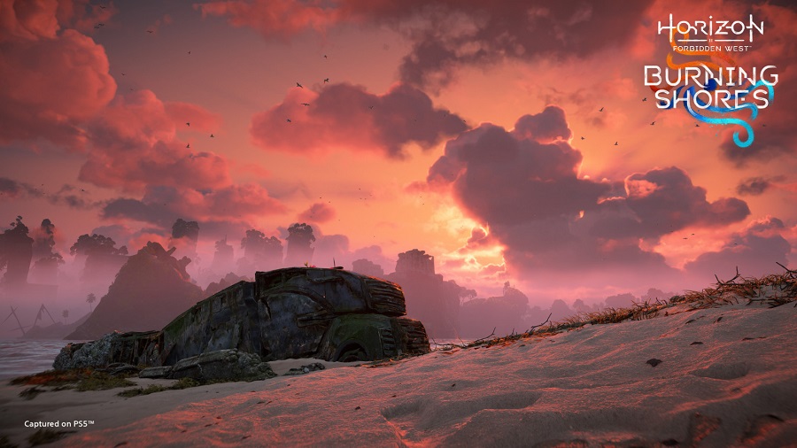 Die Schönheit und der Realismus des Himmels in den neuen Screenshots des Add-ons Burning Shores für Horizon Forbidden West-5