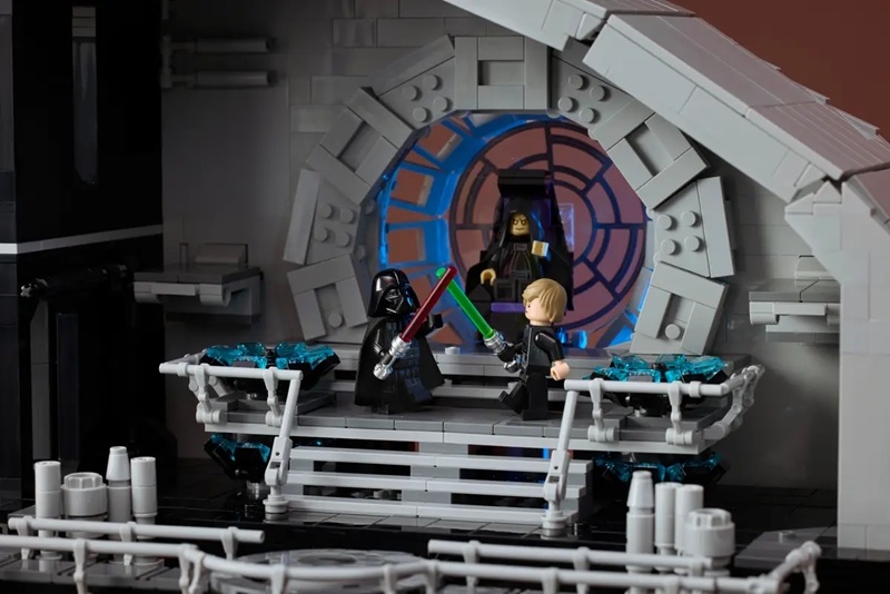 LEGO Todesstern Konstruktionsdetails