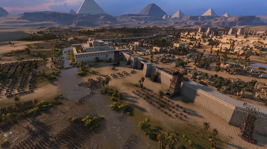 Die ersten Screenshots aus Total War: Pharaoh zeigen die majestätische Stadt des alten Ägyptens und die spektakuläre Sandwüstenlandschaft-6