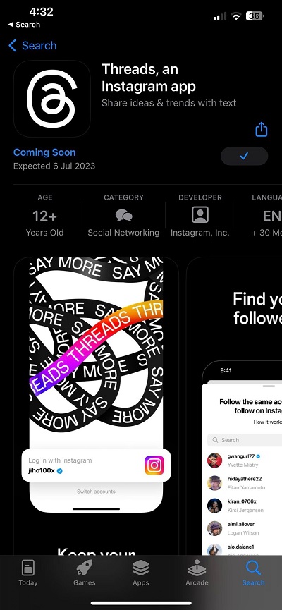 Sind die Tage von Twitter gezählt? Meta Corp. stellt am 6. Juli das neue soziale Netzwerk Threads mit Instagram-Integration vor-2 Sind die Tage von Twitter gezählt? Meta Corp. stellt am 6. Juli das neue soziale Netzwerk Threads mit Instagram-Integration vor-2