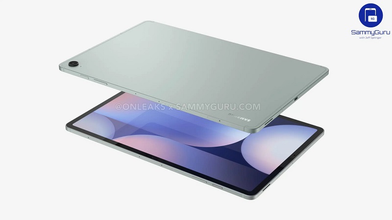 Galaxy Tab S10 FE+ Rückseite Galaxy Tab S10 FE+ Rückseite