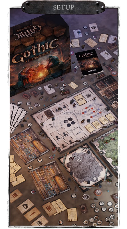 Brettspiel Gothic: Die Suche der Schatten Brettspiel Gothic: Die Suche der Schatten
