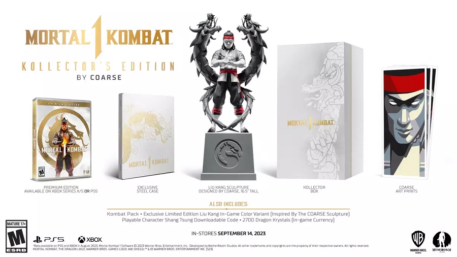 Drei Editionen des Kampfspiels Mortal Kombat 1 wurden veröffentlicht. Die Collector's Edition wird eine coole Figur des Hauptgegners des Spiels enthalten-2 Drei Editionen des Kampfspiels Mortal Kombat 1 wurden veröffentlicht. Die Collector's Edition wird eine coole Figur des Hauptgegners des Spiels enthalten-2