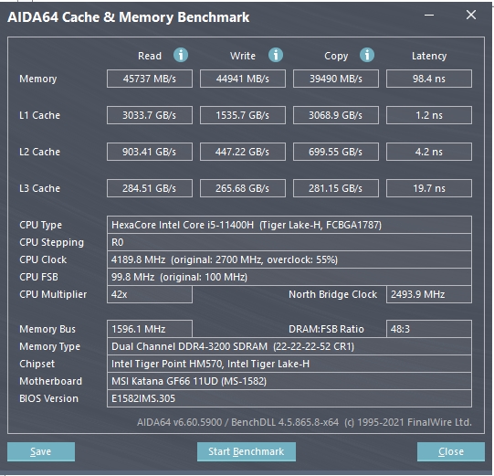 MSI Katana GF66 11UD Test: Eine praktische Waffe für einen virtuellen Samurai-44 MSI Katana GF66 11UD Test: Eine praktische Waffe für einen virtuellen Samurai-44