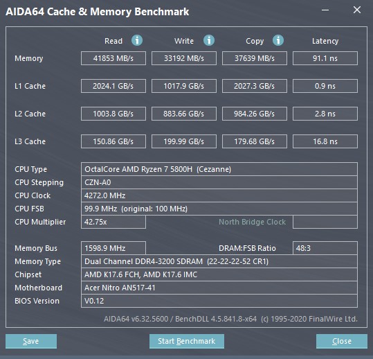 Acer Nitro 5 AN517-41 Test: Ersatz für den Gaming-Desktop im Jahr 2021-42 Acer Nitro 5 AN517-41 Test: Ersatz für den Gaming-Desktop im Jahr 2021-42