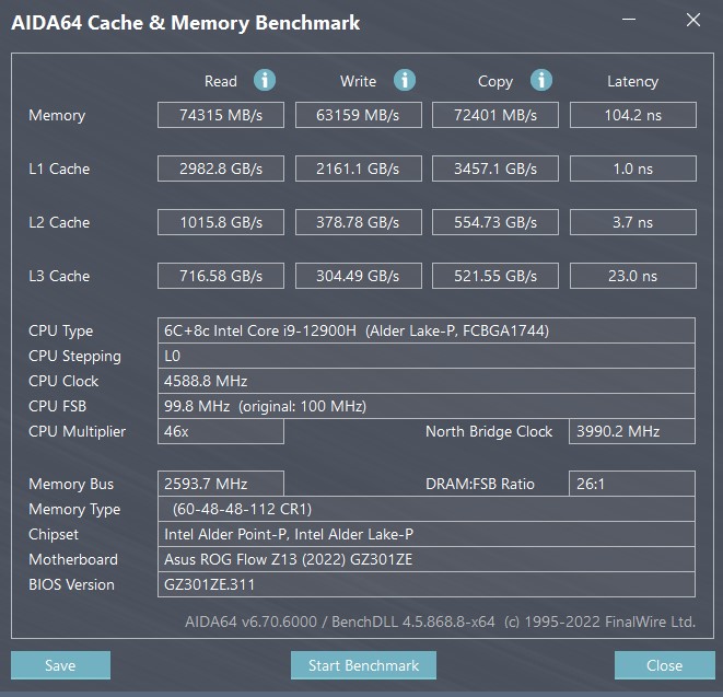 ASUS ROG Flow Z13 (2022) Test: Das leistungsstärkste Gaming-Tablet-88 ASUS ROG Flow Z13 (2022) Test: Das leistungsstärkste Gaming-Tablet-88