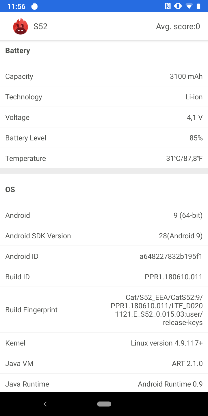 CAT S52 im Test: das "unzerbrechliche" Smartphone mit menschlichem Gesicht und NFC-38 CAT S52 im Test: das "unzerbrechliche" Smartphone mit menschlichem Gesicht und NFC-38