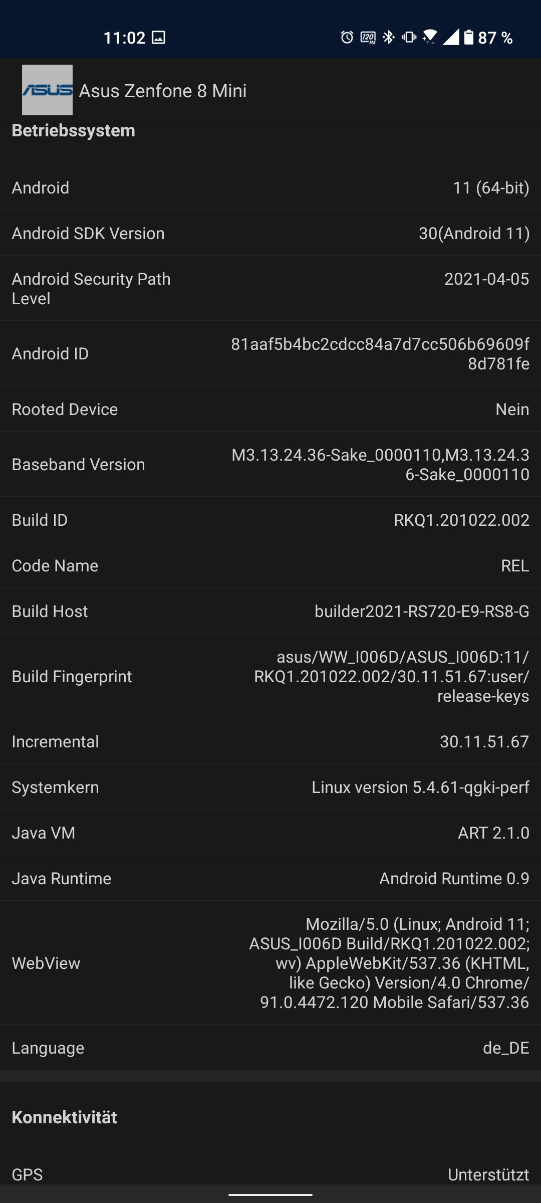 ASUS ZenFone 8 im Test-107 ASUS ZenFone 8 im Test-107