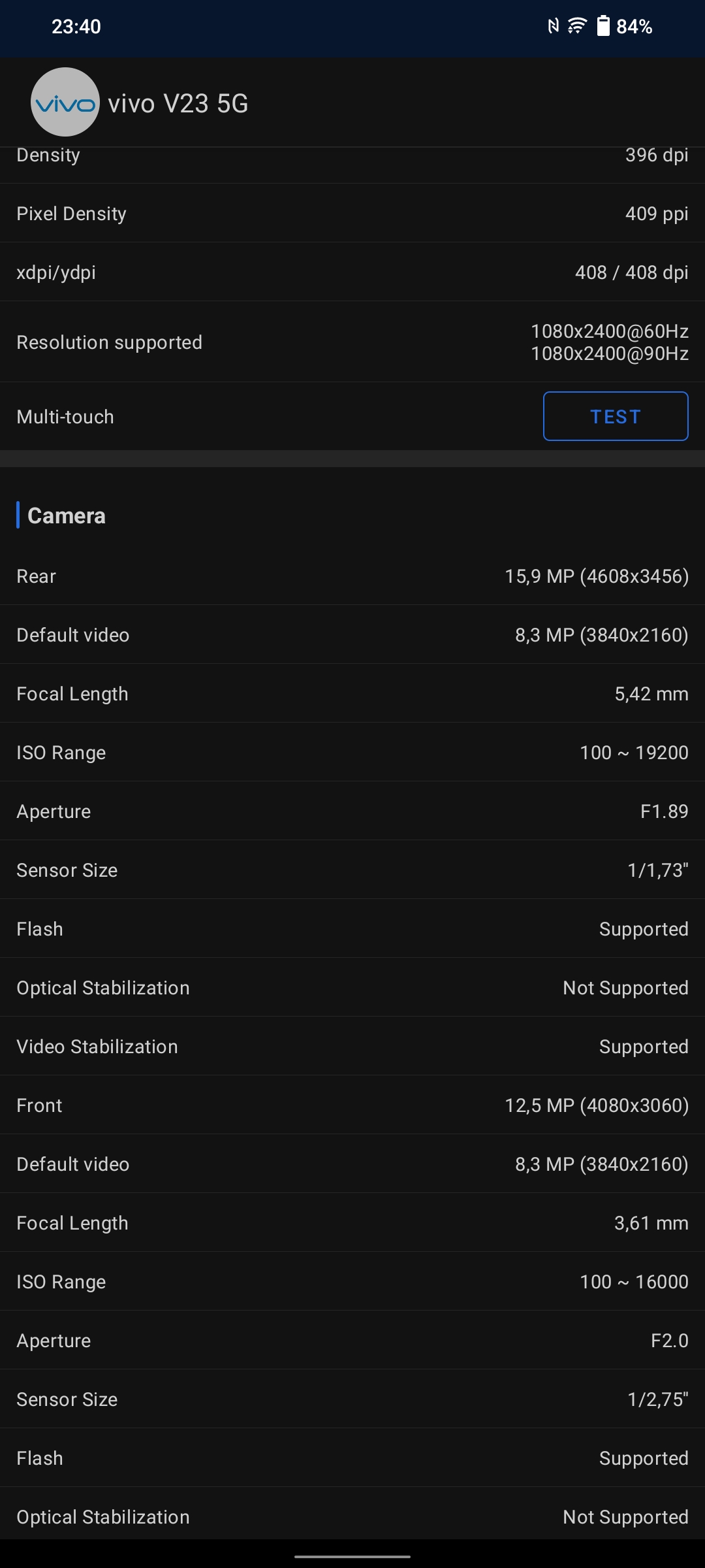Vivo V23 5G im Test: Das erste farbwechselnde Smartphone der Welt-99 Vivo V23 5G im Test: Das erste farbwechselnde Smartphone der Welt-99