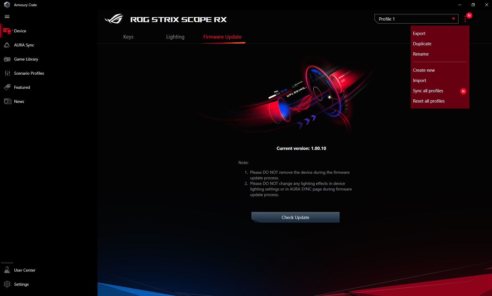 ASUS ROG Strix Scope RX Test: eine opto-mechanische Gaming-Tastatur mit Wasserschutz-29 ASUS ROG Strix Scope RX Test: eine opto-mechanische Gaming-Tastatur mit Wasserschutz-29