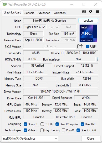 ASUS ExpertBook B7 Flip (B7402FEA) Test: Ein Flaggschiff-Enterprise-Notebook mit einem robusten Gehäuse-54 ASUS ExpertBook B7 Flip (B7402FEA) Test: Ein Flaggschiff-Enterprise-Notebook mit einem robusten Gehäuse-54
