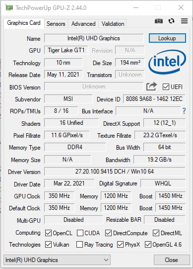 MSI Katana GF66 11UD Test: Eine praktische Waffe für einen virtuellen Samurai-38 MSI Katana GF66 11UD Test: Eine praktische Waffe für einen virtuellen Samurai-38