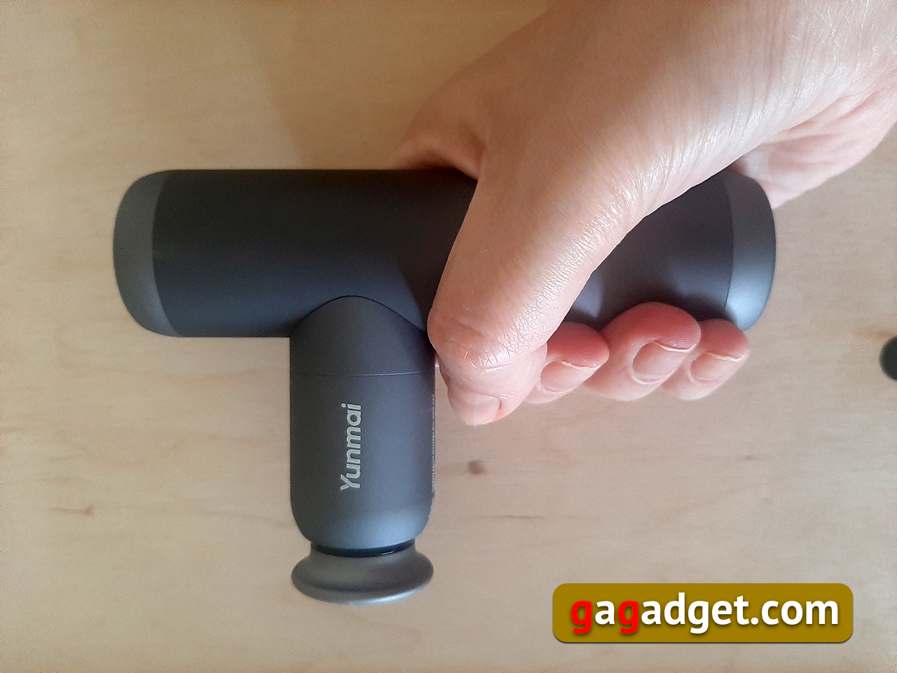 Einfach entspannen: Yunmai Fascia Massage Gun Extra Mini Massage-Pistole Test-2