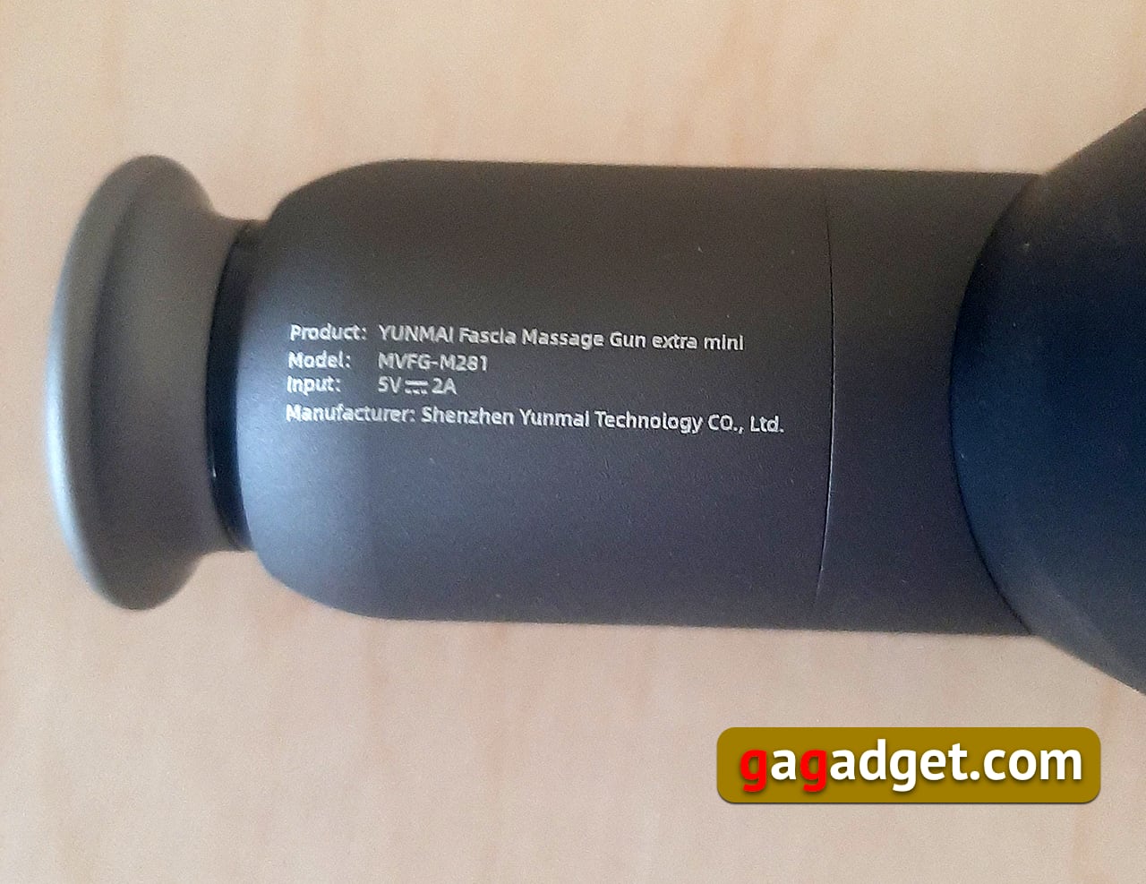 Einfach entspannen: Yunmai Fascia Massage Gun Extra Mini Massage-Pistole Test-7