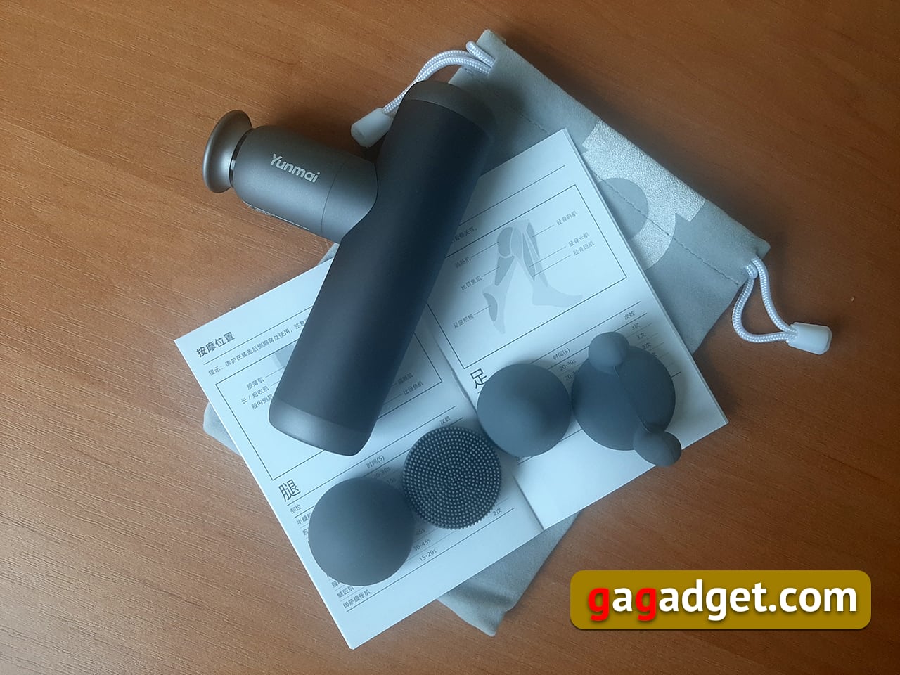 Einfach entspannen: Yunmai Fascia Massage Gun Extra Mini Massage-Pistole Test-5