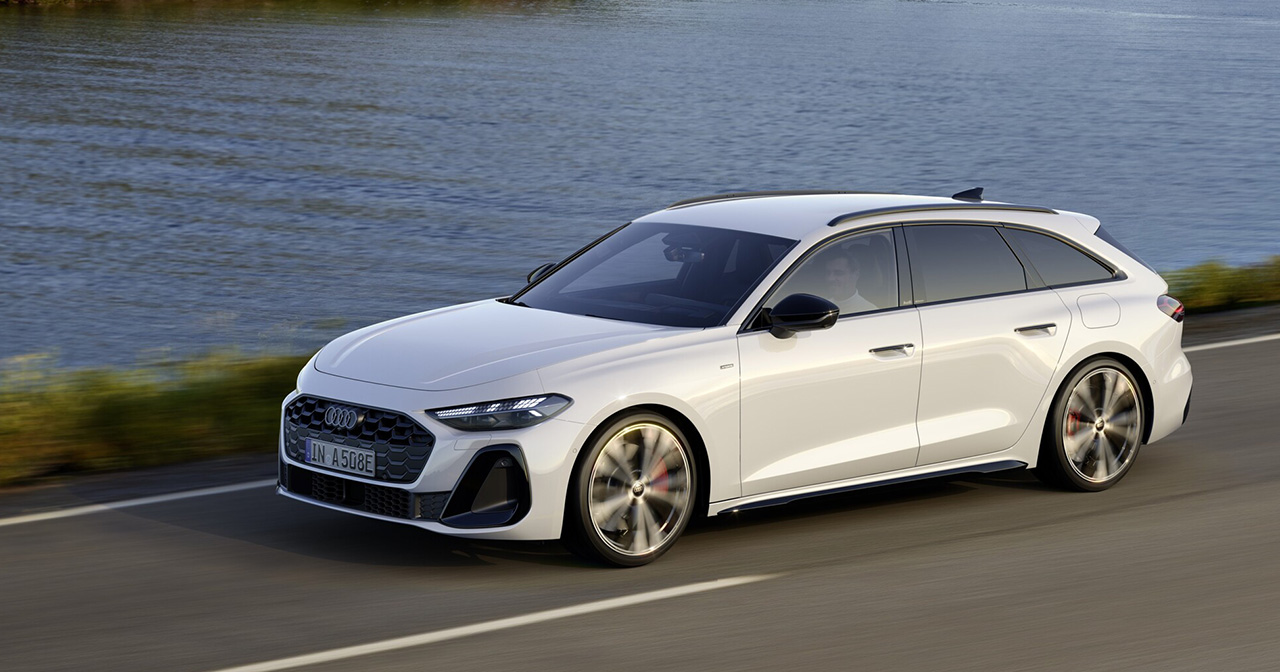 Audi A5 e-hybrid in der Dynamik.