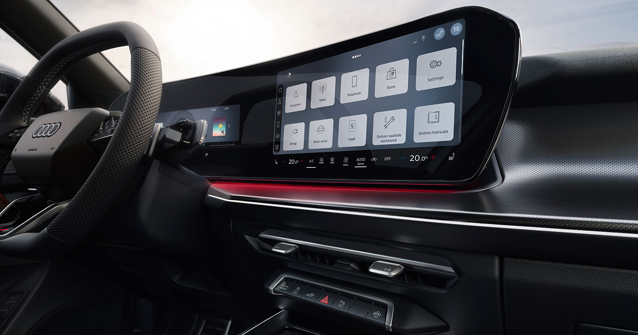 Interieur des Audi Q3 Sportback