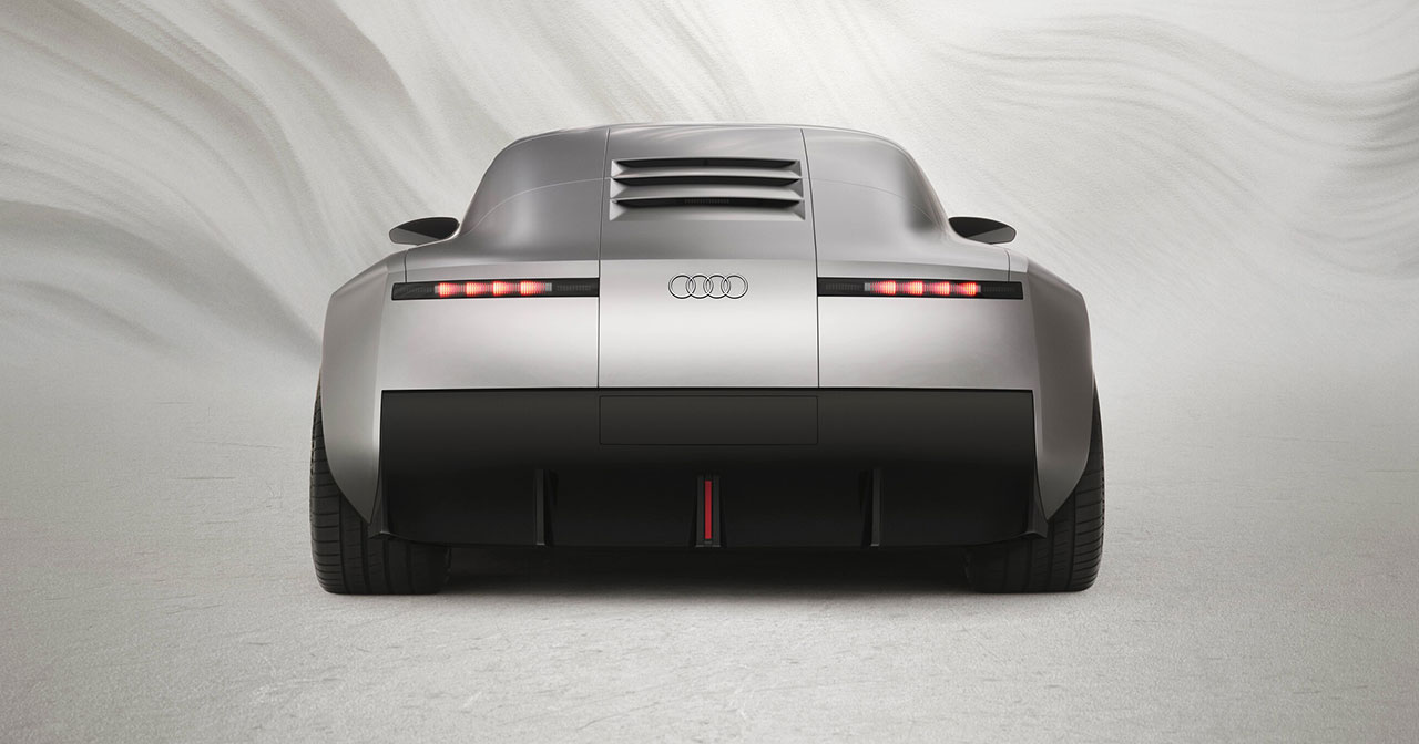 Heck des Audi Concept C