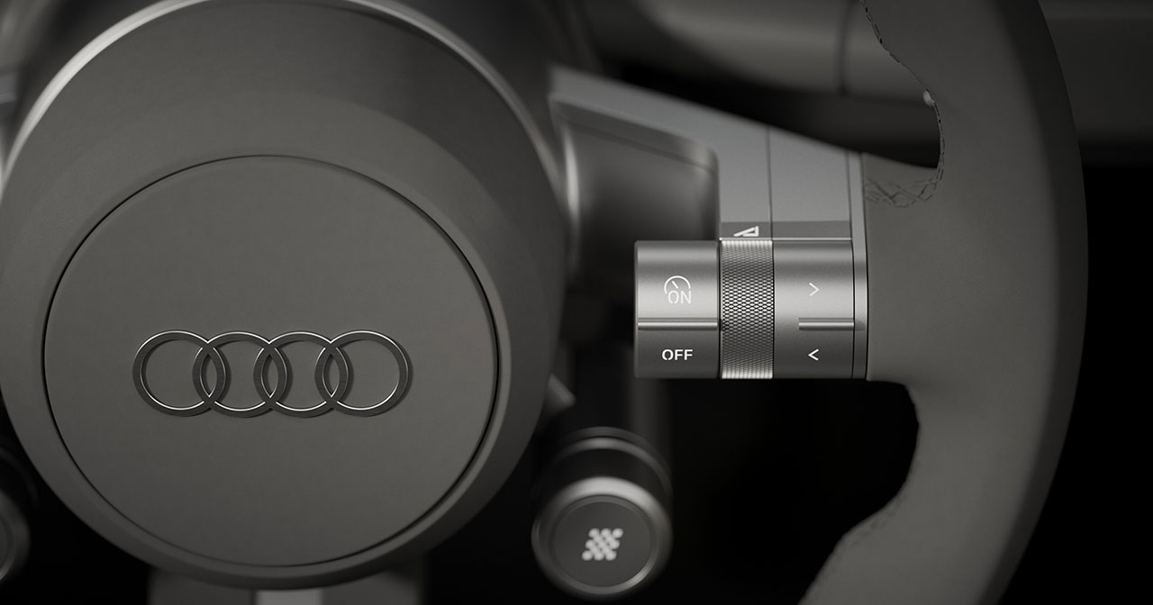 Von vorne des Audi Concept C