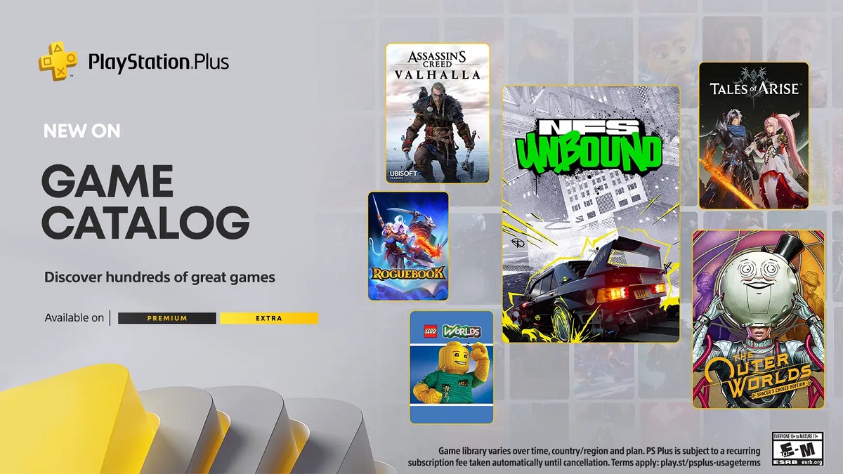 Assassin's Creed Valhalla, Need for Speed Unbound und The Outer Worlds stehen im Februar auf der Liste der Spiele für PlayStation Plus Extra- und Premium-Abonnenten Assassin's Creed Valhalla, Need for Speed Unbound und The Outer Worlds stehen im Februar auf der Liste der Spiele für PlayStation Plus Extra- und Premium-Abonnenten