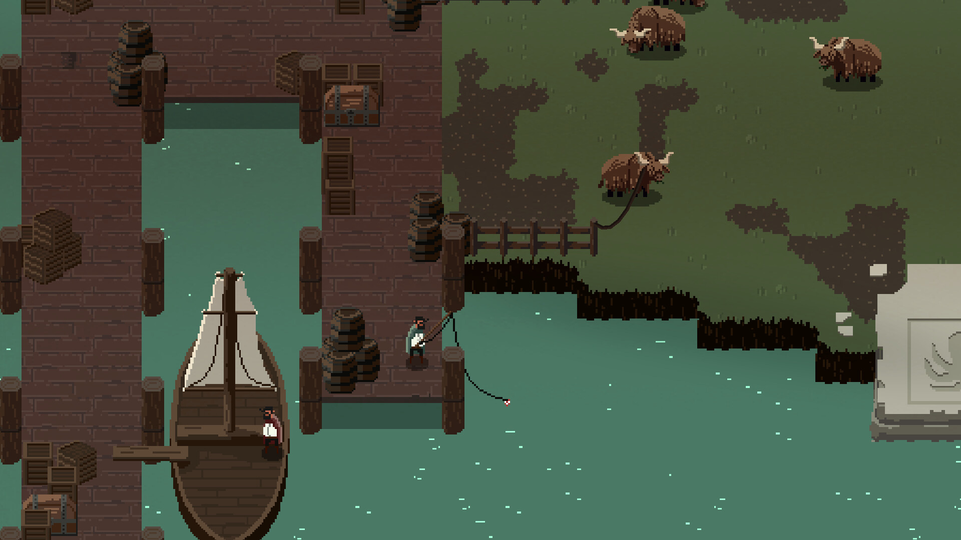 Screenshot aus dem Spiel FOUNTAINS Screenshot aus dem Spiel FOUNTAINS