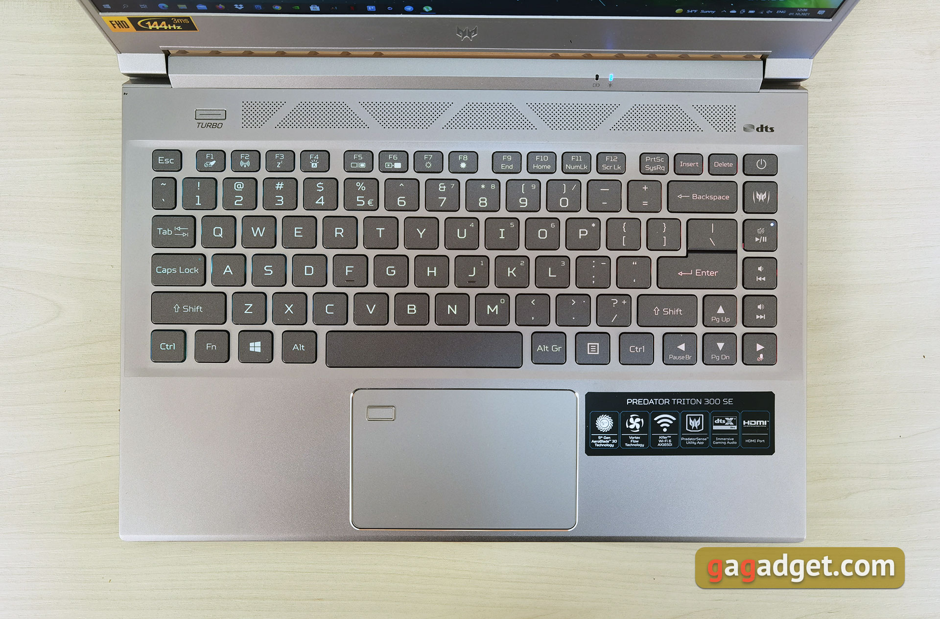 Acer Predator Triton 300 SE im Test: ein Gaming-Raubtier in der Größe eines Ultrabooks-18 Acer Predator Triton 300 SE im Test: ein Gaming-Raubtier in der Größe eines Ultrabooks-18