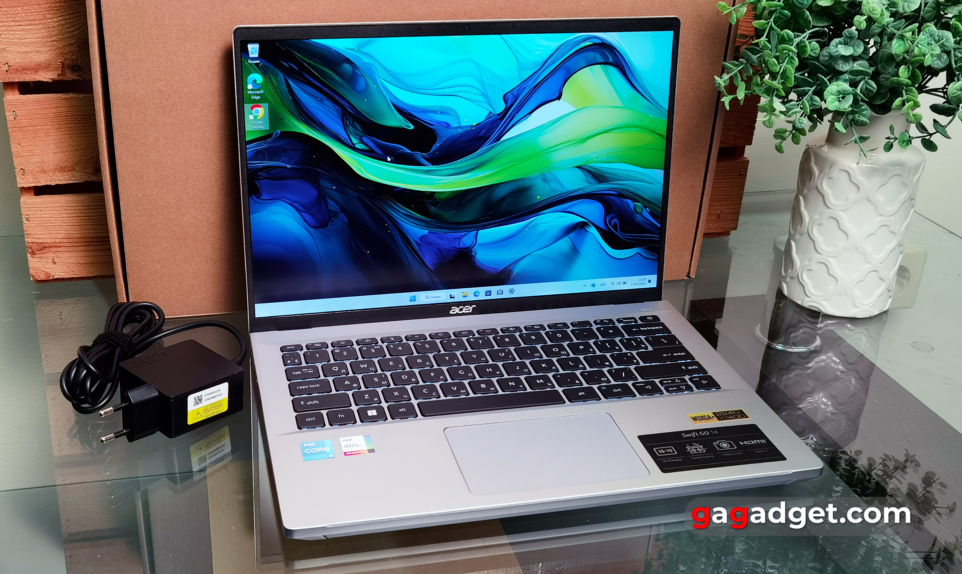 Огляд Acer Swift Go 14 SFG14-71 Огляд Acer Swift Go 14 SFG14-71