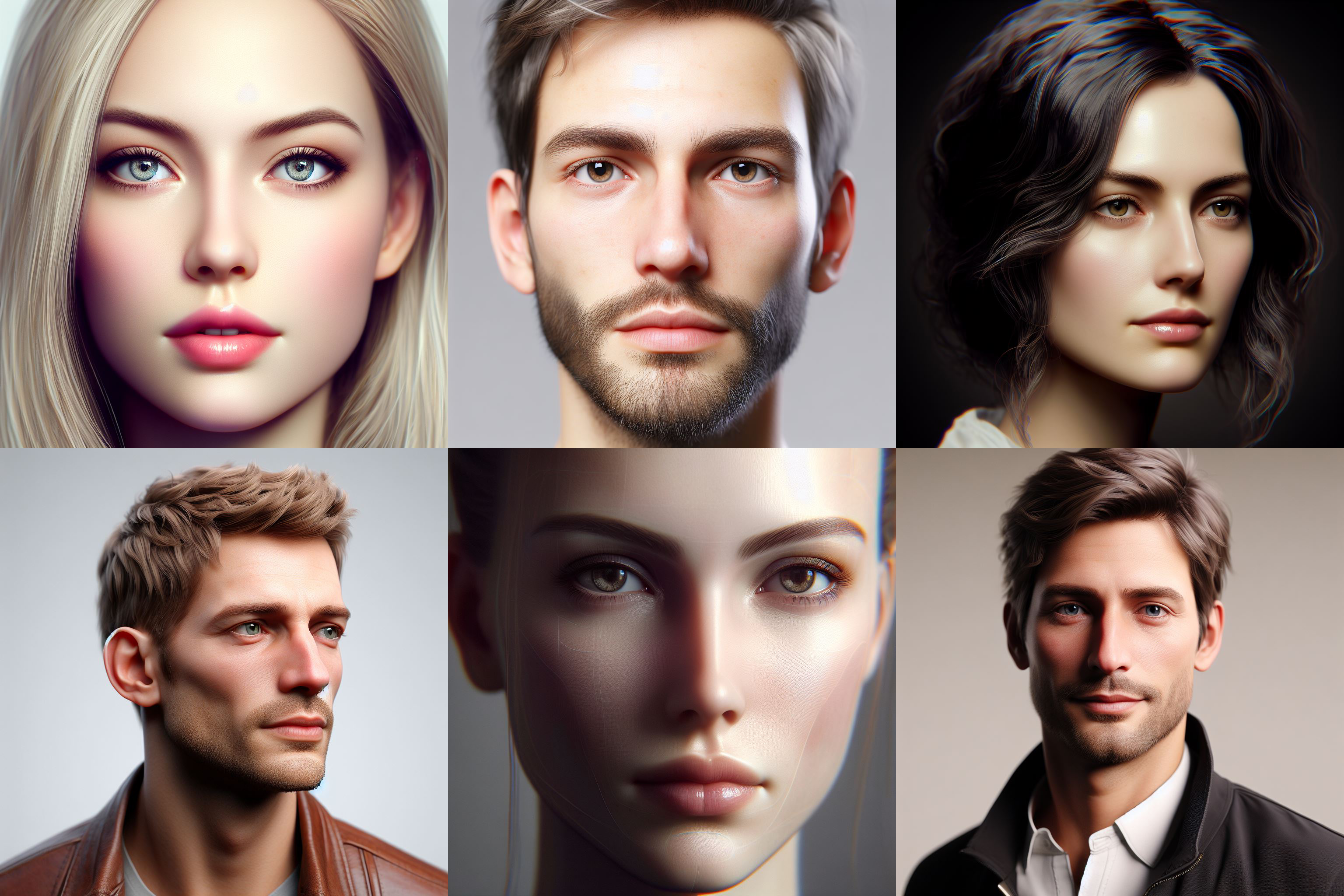 Menschen vertrauen weißen Gesichtern auf generierten Fotos eher als auf echten Fotos - Studie Menschen vertrauen weißen Gesichtern auf generierten Fotos eher als auf echten Fotos - Studie