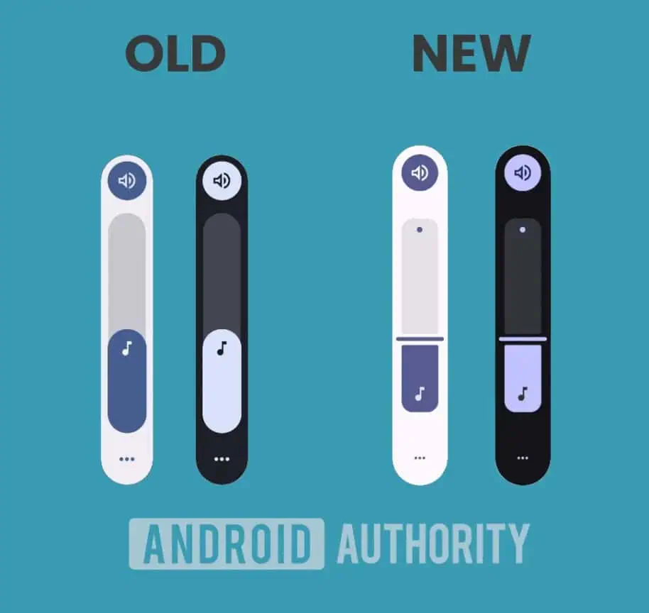 Android 16 Lautstärkeschieberegler Design Android 16 Lautstärkeschieberegler Design