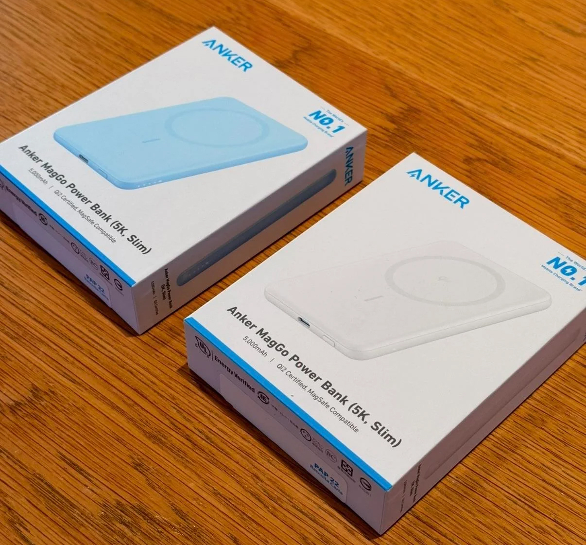 Anker MagGo Qi2 Slim 5K Powerbank Farben Anker MagGo Qi2 Slim 5K Powerbank Farben
