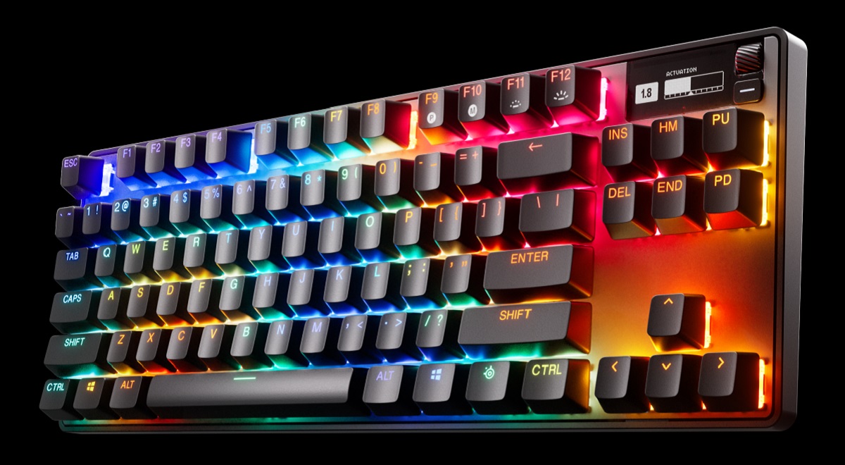 "Schneller. Intelligenter. Besser" - SteelSeries enthüllte die neue Apex Pro Gen 3 Gamer-Tastatur "Schneller. Intelligenter. Besser" - SteelSeries enthüllte die neue Apex Pro Gen 3 Gamer-Tastatur