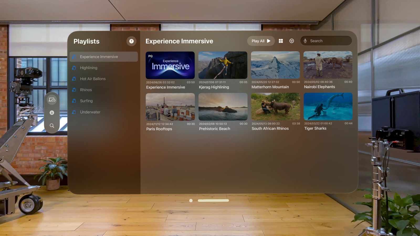 Apple Immersive Video Utility mit Vision Pro Integration Apple Immersive Video Utility mit Vision Pro Integration